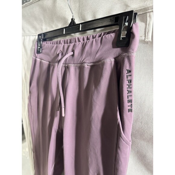 Alphalete Joggers Women's Size Small Purple Drawstring‎ Athletic Sweats Pants - Picture 2 of 4